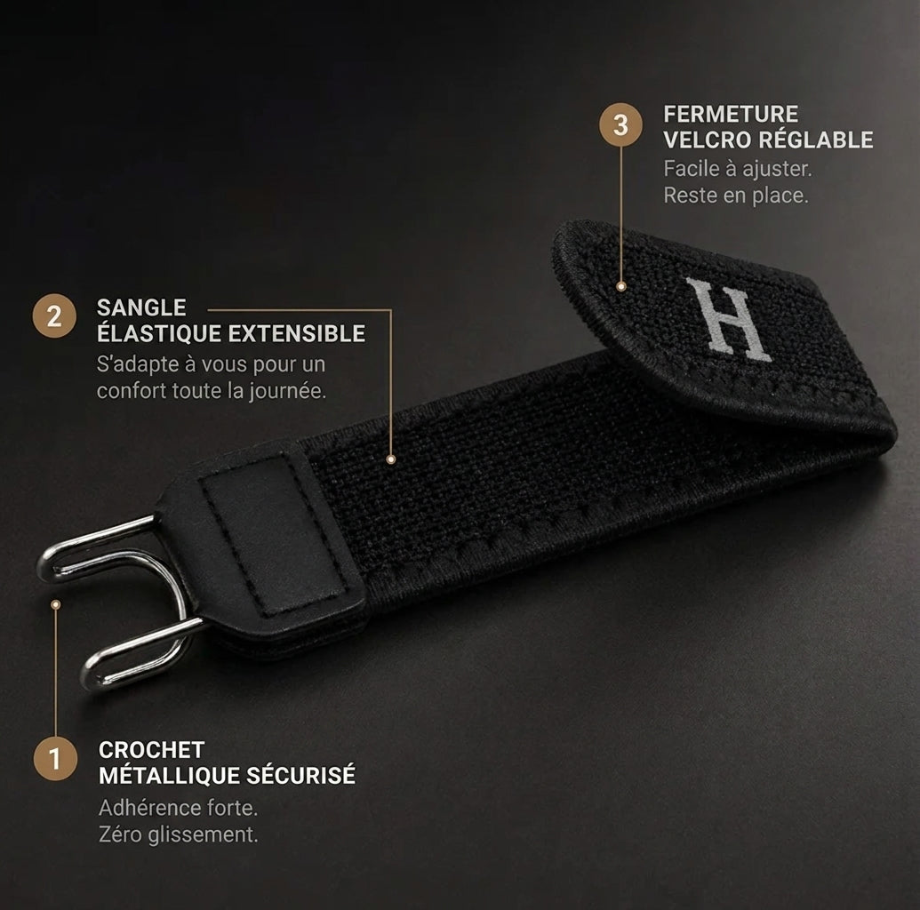 H-FLEX™ — La Ceinture Sans Boucle