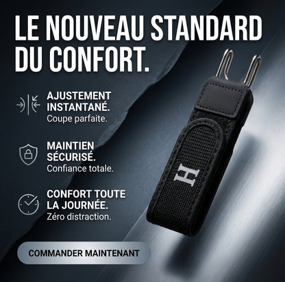 H-FLEX™ — La Ceinture Sans Boucle