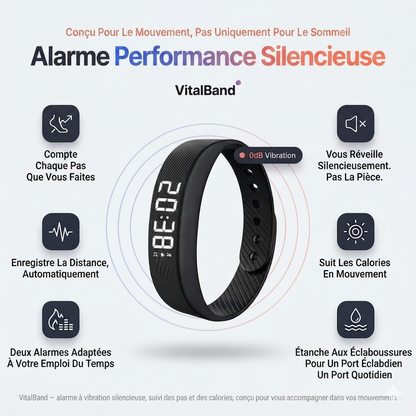 Montre Bracelet Alarme vibrant